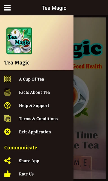 Tea Magic - Image screenshot of android app