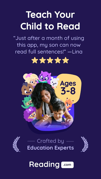Learn to Read: Reading.com - Image screenshot of android app