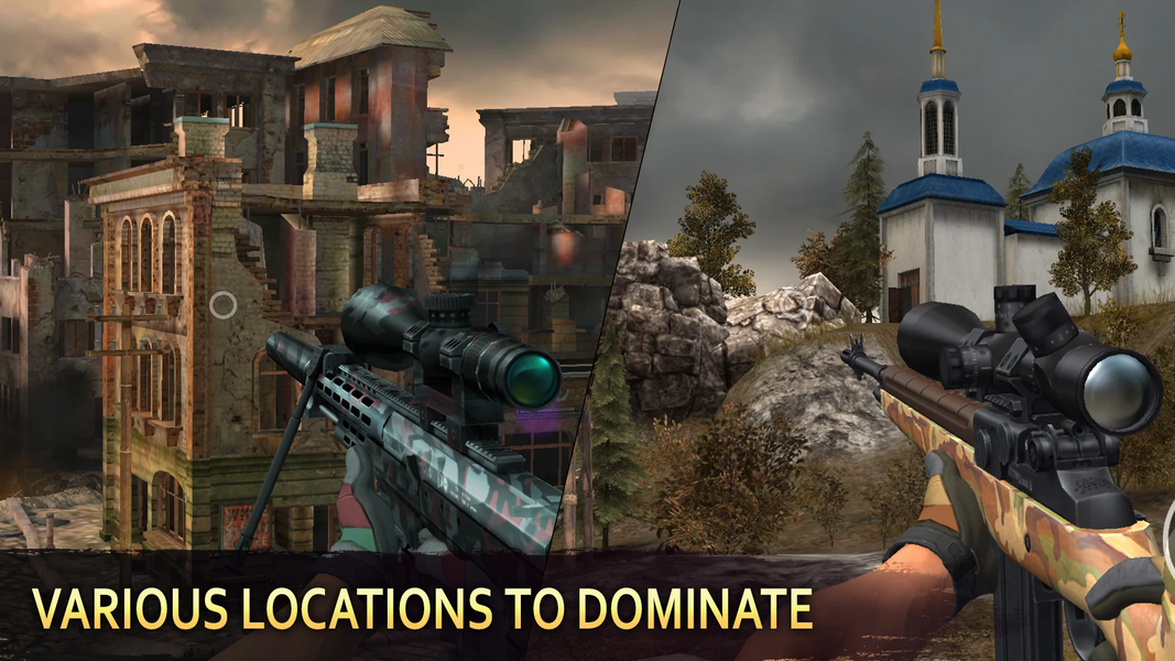 Sniper Arena: Killzone Shooter - Gameplay image of android game
