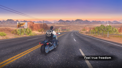 Outlaw Riders: Biker Wars - Gameplay image of android game