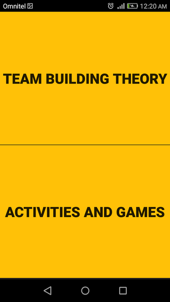 Team building games, exercises - عکس برنامه موبایلی اندروید