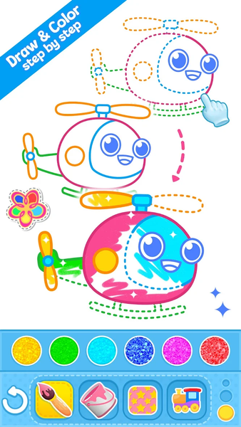 Drawing & Coloring for Kids - Image screenshot of android app