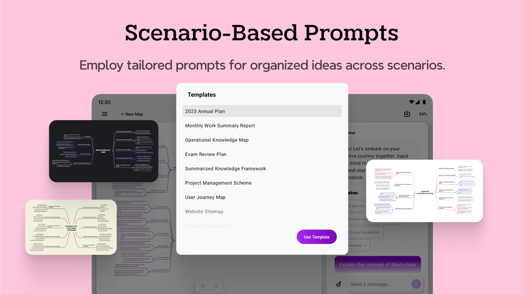 Mapify: AI Mind Map & Summary - عکس برنامه موبایلی اندروید