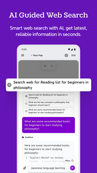 Mapify: AI Mind Map & Summary - عکس برنامه موبایلی اندروید