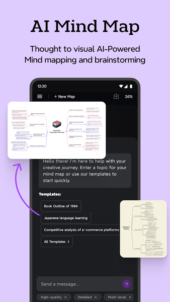 Mapify: AI Mind Map & Summary - Image screenshot of android app