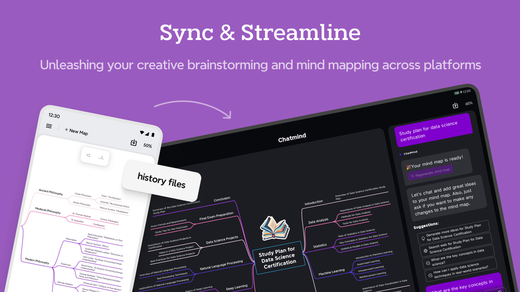 Mapify: AI Mind Map & Summary - عکس برنامه موبایلی اندروید
