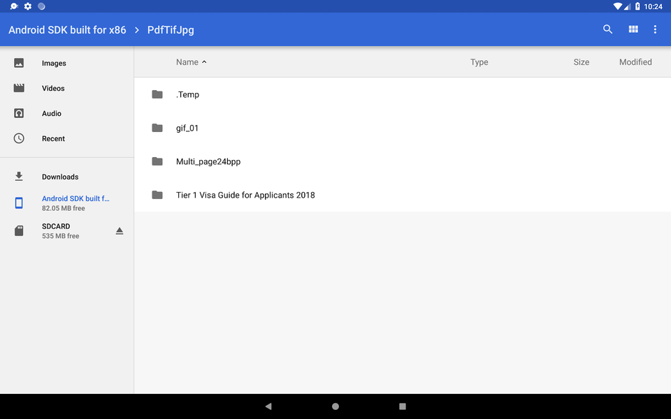 PDF > JPEG Converter: TIF, GIF - عکس برنامه موبایلی اندروید