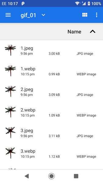 PDF > JPEG Converter: TIF, GIF - عکس برنامه موبایلی اندروید
