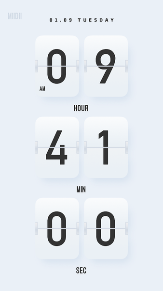 MD Clock - عکس برنامه موبایلی اندروید