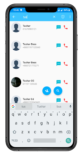 My Contacts - عکس برنامه موبایلی اندروید