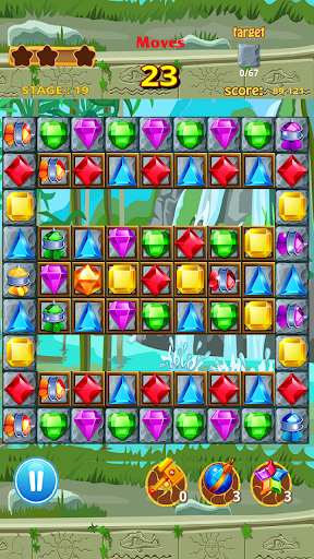 Jewel Classic – Match 3 Puzzle - Gameplay image of android game