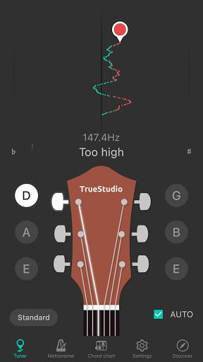 Guitar Tuner - عکس برنامه موبایلی اندروید