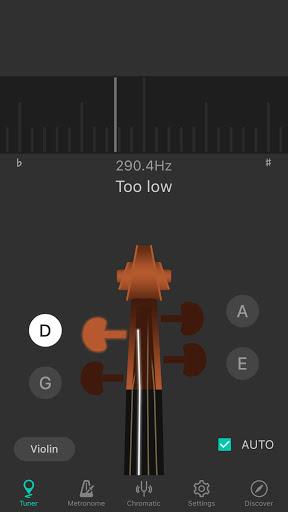 Violin Tuner - عکس برنامه موبایلی اندروید