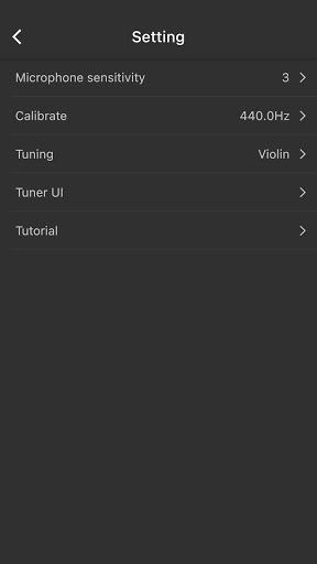 Violin Tuner - عکس برنامه موبایلی اندروید