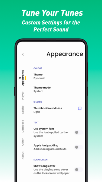 MangoMusic - Image screenshot of android app