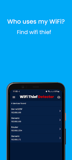 WiFi Thief Detector - عکس برنامه موبایلی اندروید