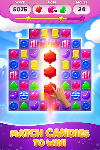 Candy Deluxe - Free Match 3 Quest & Puzzle Game - عکس بازی موبایلی اندروید