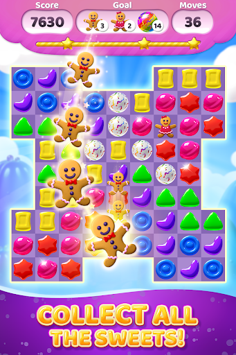 Candy Deluxe - Free Match ۳ Quest & Puzzle Game - عکس بازی موبایلی اندروید