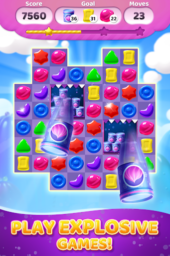Candy Deluxe - Free Match ۳ Quest & Puzzle Game - عکس بازی موبایلی اندروید