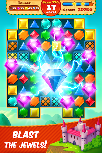 Jewel Empire : Quest & Match ۳ Puzzle - عکس بازی موبایلی اندروید