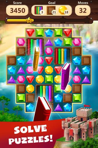 Jewels Planet - Match 3 Puzzle - Gameplay image of android game