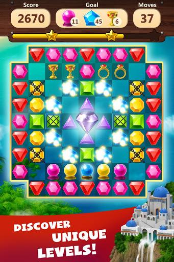 Jewels Planet - Match 3 Puzzle - Gameplay image of android game