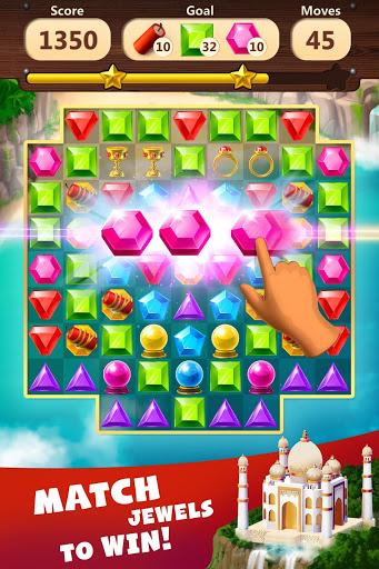 Jewels Planet - Match 3 Puzzle - Gameplay image of android game