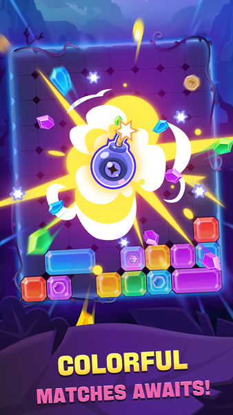 Magical Gems! - Gameplay image of android game