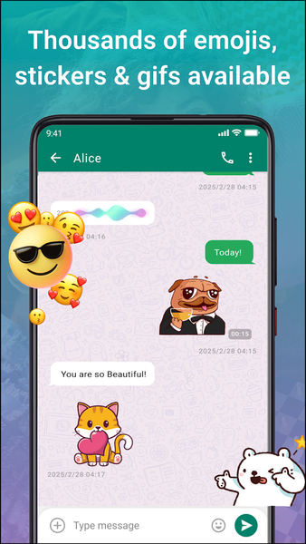 Messages - SMS Messenger + - Image screenshot of android app
