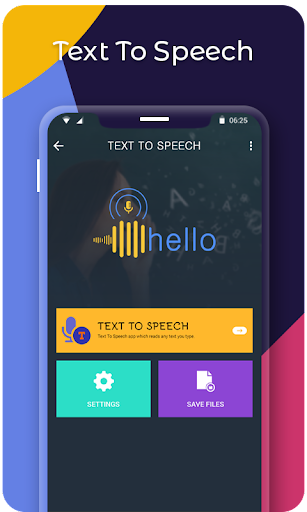 Text To Speech : Text Voice & Audio PDF Reader - عکس برنامه موبایلی اندروید
