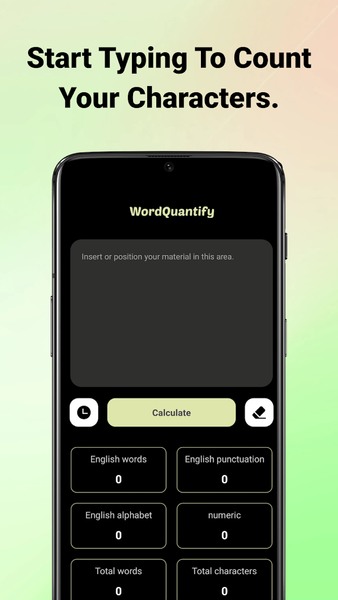 WordQuantify - Image screenshot of android app