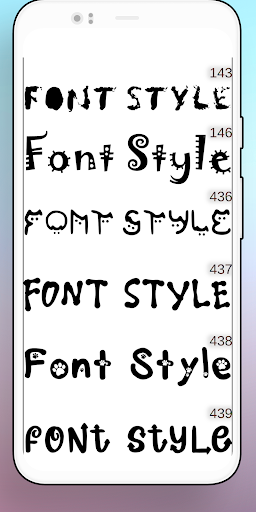 Canvas: Font lettering design - عکس برنامه موبایلی اندروید