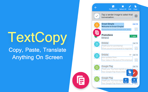 Textcopy- Copy,Paste, Translat - عکس برنامه موبایلی اندروید