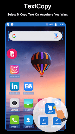 Textcopy- Copy,Paste,Translate - عکس برنامه موبایلی اندروید