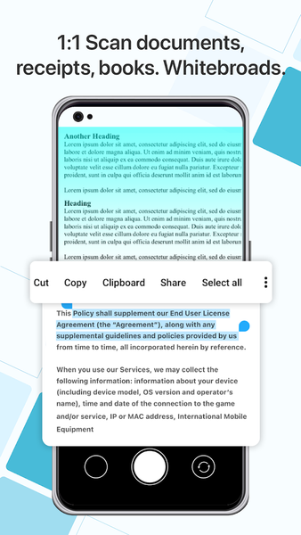 PDF Scanner : Cam Scanner - عکس برنامه موبایلی اندروید