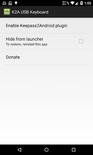 Keepass۲ USB Keyboard Plugin - عکس برنامه موبایلی اندروید