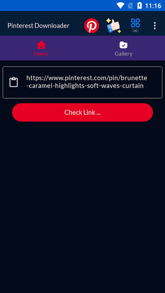 Download video for Pinterest - عکس برنامه موبایلی اندروید