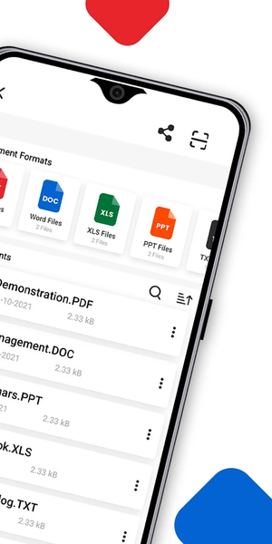 All Docs Reader: PDF, XLS, DOC - عکس برنامه موبایلی اندروید