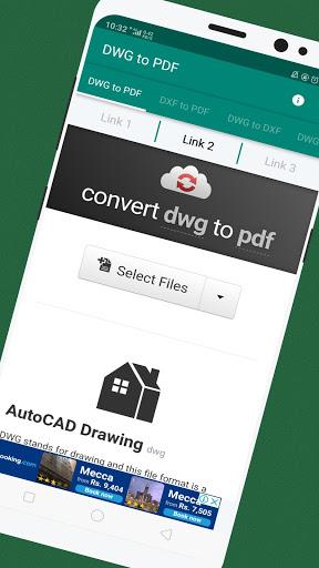 Autocad DWG to PDF Converter-DWG Viewer-DXF to PDF - عکس برنامه موبایلی اندروید