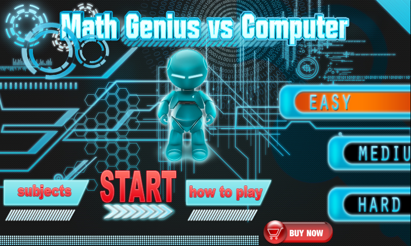 Math Genius vs Computer - عکس بازی موبایلی اندروید