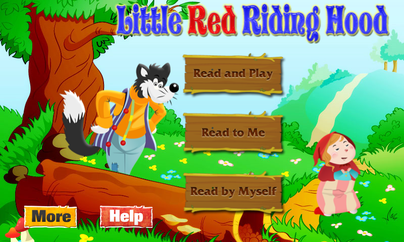 The Little Red Riding Hood - Gameplay image of android game