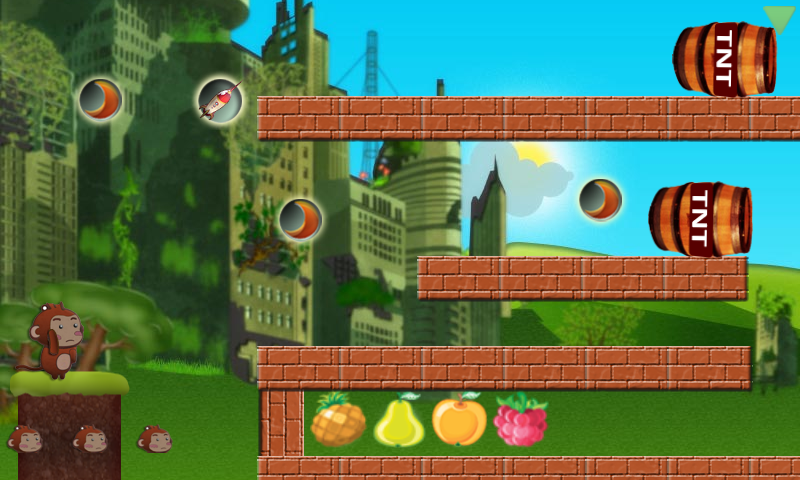 Brave Monkeys - Gameplay image of android game