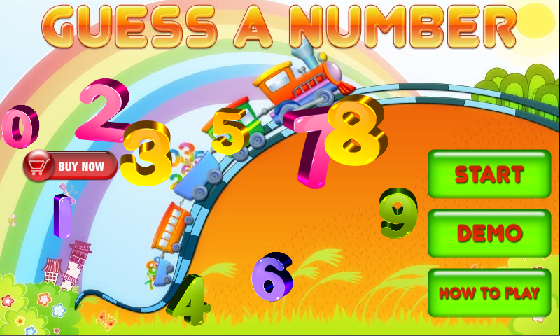 Guess the Number Game - Image screenshot of android app