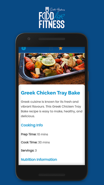 Food For Fitness: Recipes App - Image screenshot of android app