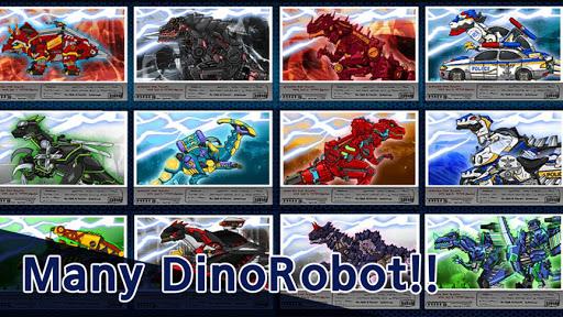 DinoRobot Infinity : Dinosaur - Gameplay image of android game