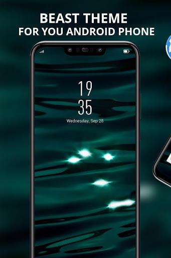 Abstract water ripple theme for Galaxy S7 Edge - عکس برنامه موبایلی اندروید