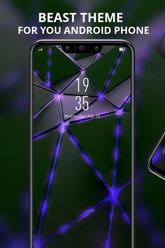 Abstract technology lighting theme REDMI Y2 - عکس برنامه موبایلی اندروید