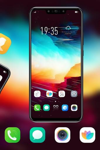 Abstract Nebula Theme HD launcher - عکس برنامه موبایلی اندروید