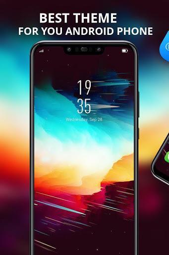 Abstract Nebula Theme HD launcher - عکس برنامه موبایلی اندروید
