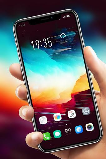 Abstract Nebula Theme HD launcher - عکس برنامه موبایلی اندروید